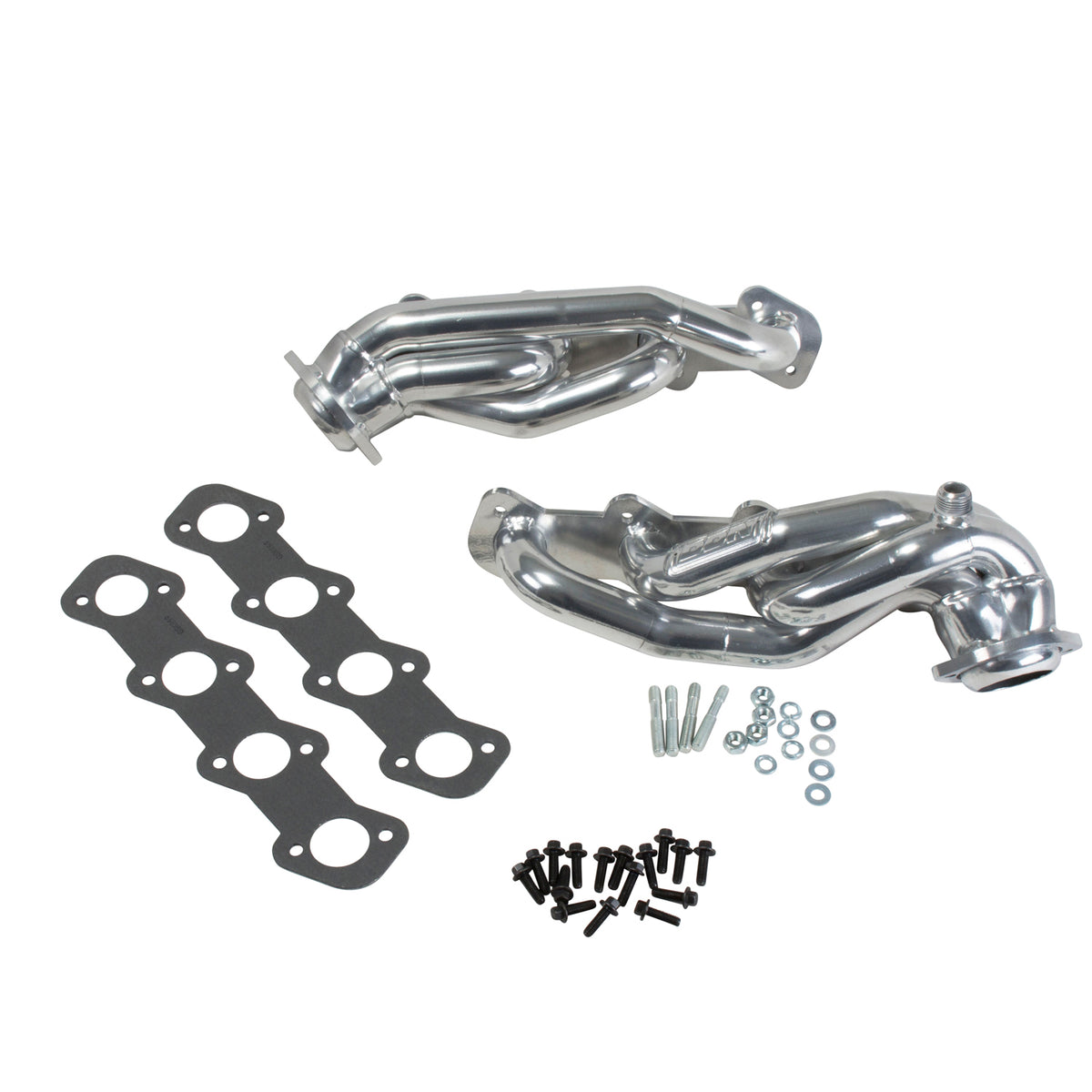 BBK Performance Parts 35180 - 99-03 FORD F150 97-02 FORD EXP 5.4L 1-5/8 SHORTY HEADERS (POL SILVER CERAMIC) 1