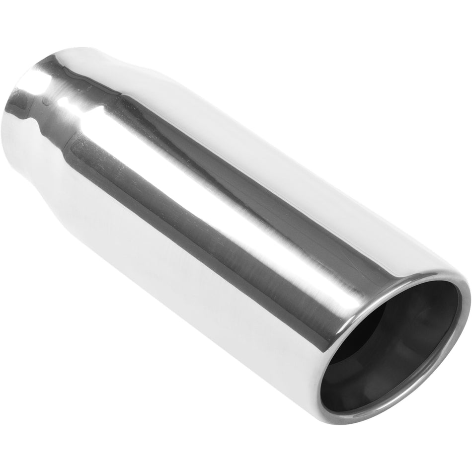 MagnaFlow Exhaust Products 35190 - Single Exhaust Tip - 2.5in. Inlet/3.5in. Outlet