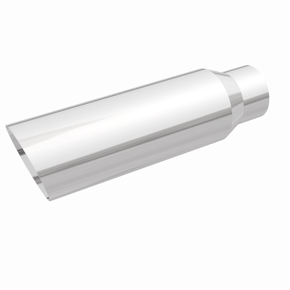 MagnaFlow Exhaust Products Exhaust MagnaFlow Exhaust Products 35205 - Single Exhaust Tip - 2.5in. Inlet/3.5in. Outlet