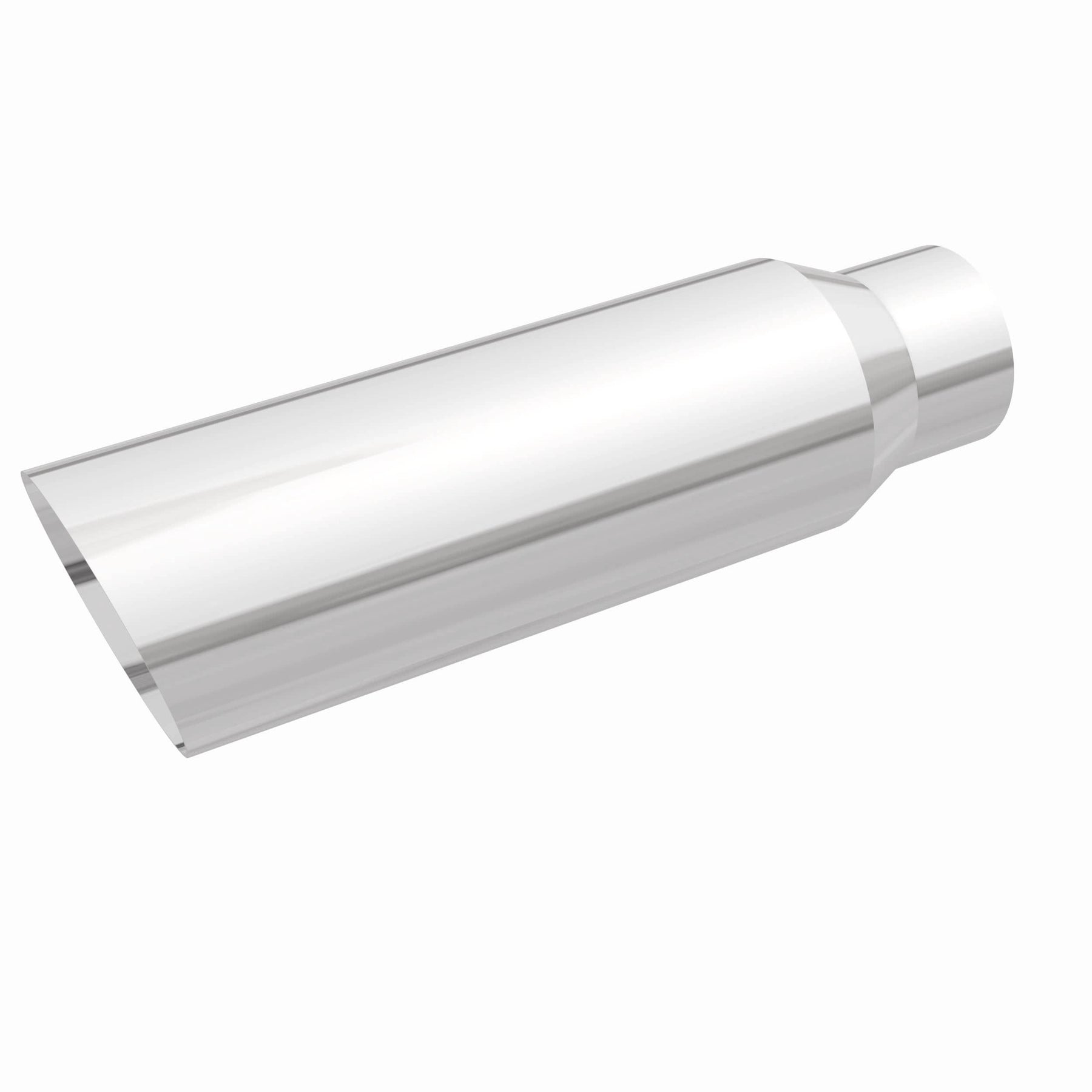 MagnaFlow Exhaust Products Exhaust MagnaFlow Exhaust Products 35205 - Single Exhaust Tip - 2.5in. Inlet/3.5in. Outlet
