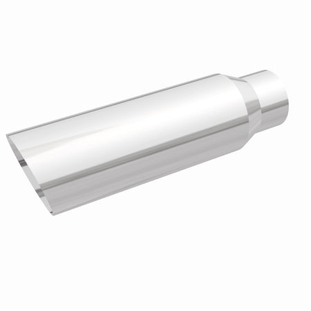MagnaFlow Exhaust Products Exhaust MagnaFlow Exhaust Products 35205 - Single Exhaust Tip - 2.5in. Inlet/3.5in. Outlet