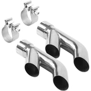 MagnaFlow Exhaust Products Exhaust MagnaFlow Exhaust Products 35218 - Exhaust Tip Set - Turn Down - 2.50In.