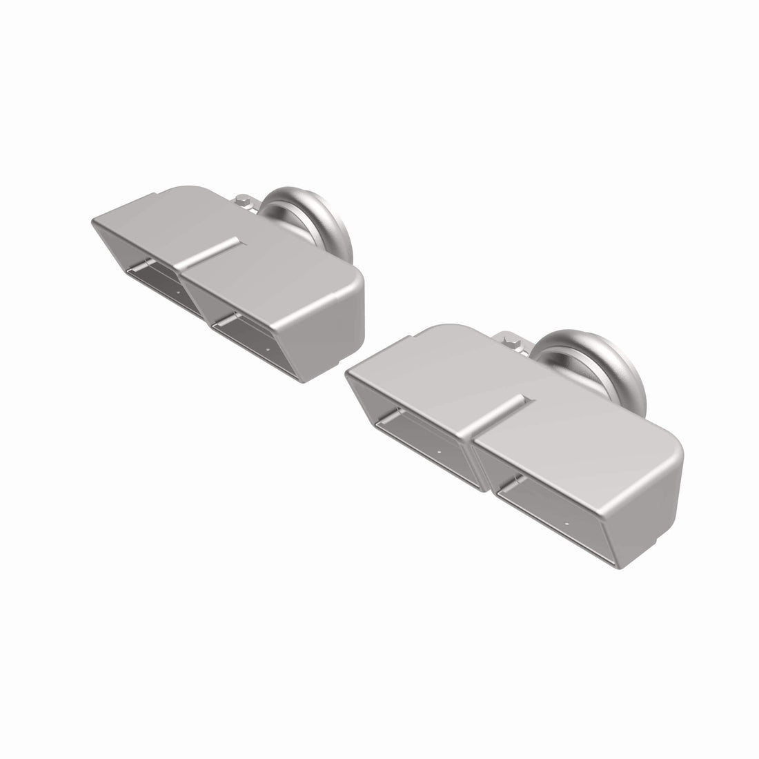 MagnaFlow Exhaust Products Exhaust MagnaFlow Exhaust Products 35221 - Exhaust Tip Set - Quad Rectangle - 2.75In.