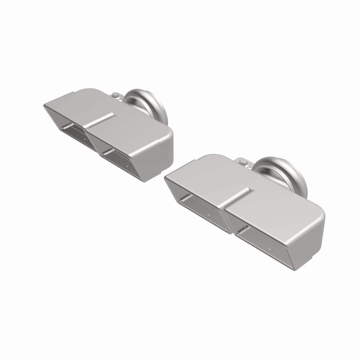 MagnaFlow Exhaust Products Exhaust MagnaFlow Exhaust Products 35221 - Exhaust Tip Set - Quad Rectangle - 2.75In.