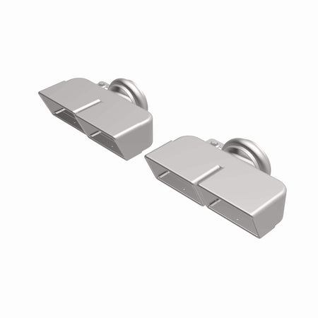 MagnaFlow Exhaust Products Exhaust MagnaFlow Exhaust Products 35221 - Exhaust Tip Set - Quad Rectangle - 2.75In.