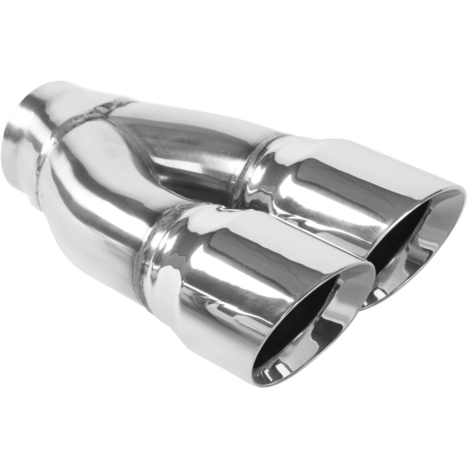 MagnaFlow Exhaust Products 35227 - Dual Exhaust Tip - 2.25in. Inlet/3in. Outlet