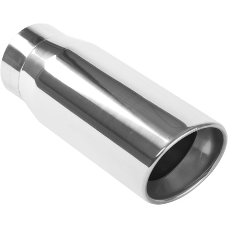 MagnaFlow Exhaust Products Exhaust MagnaFlow Exhaust Products 35231 - Single Exhaust Tip - 4in. Inlet/5in. Outlet