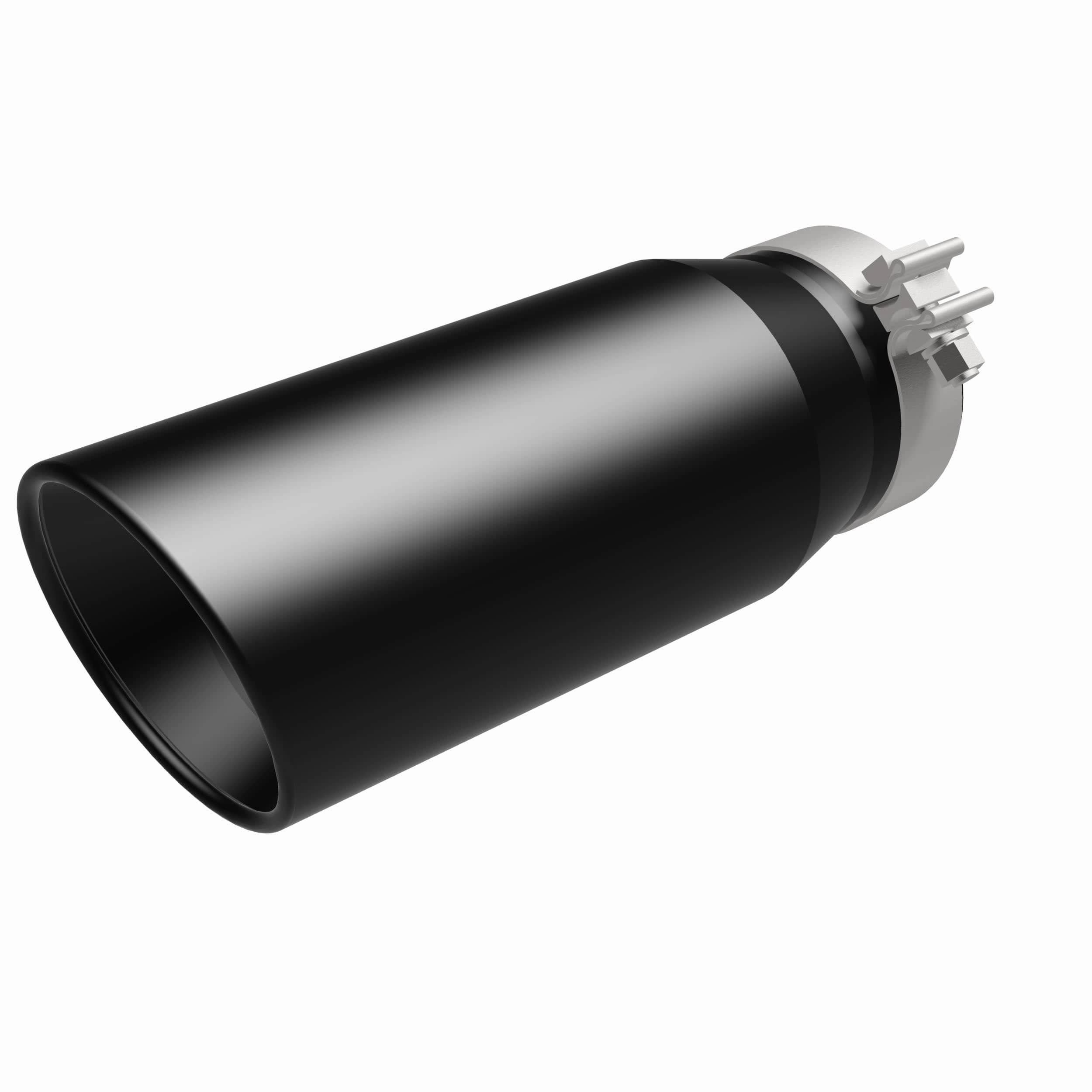 MagnaFlow Exhaust Products Exhaust MagnaFlow Exhaust Products 35240 - Single Exhaust Tip - 4in. Inlet/5in. Outlet