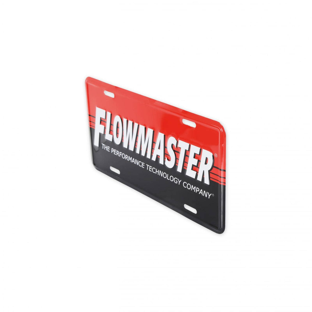 Flowmaster NA Flowmaster 36-578 - License Plate Standard 12 X 6 Inch Size With High Gloss Graphics On Embossed Aluminum Flowmaster
