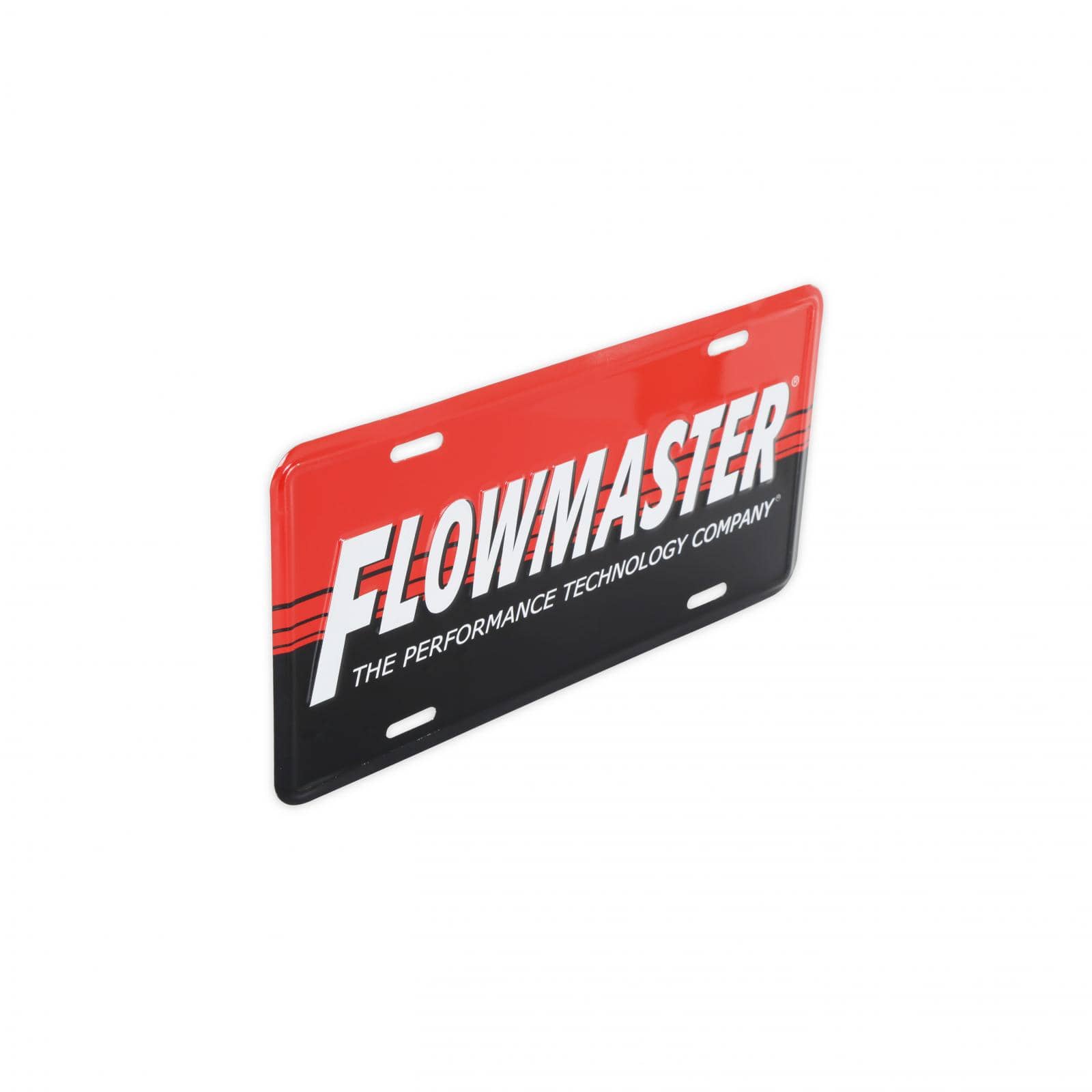 Flowmaster NA Flowmaster 36-578 - License Plate Standard 12 X 6 Inch Size With High Gloss Graphics On Embossed Aluminum Flowmaster
