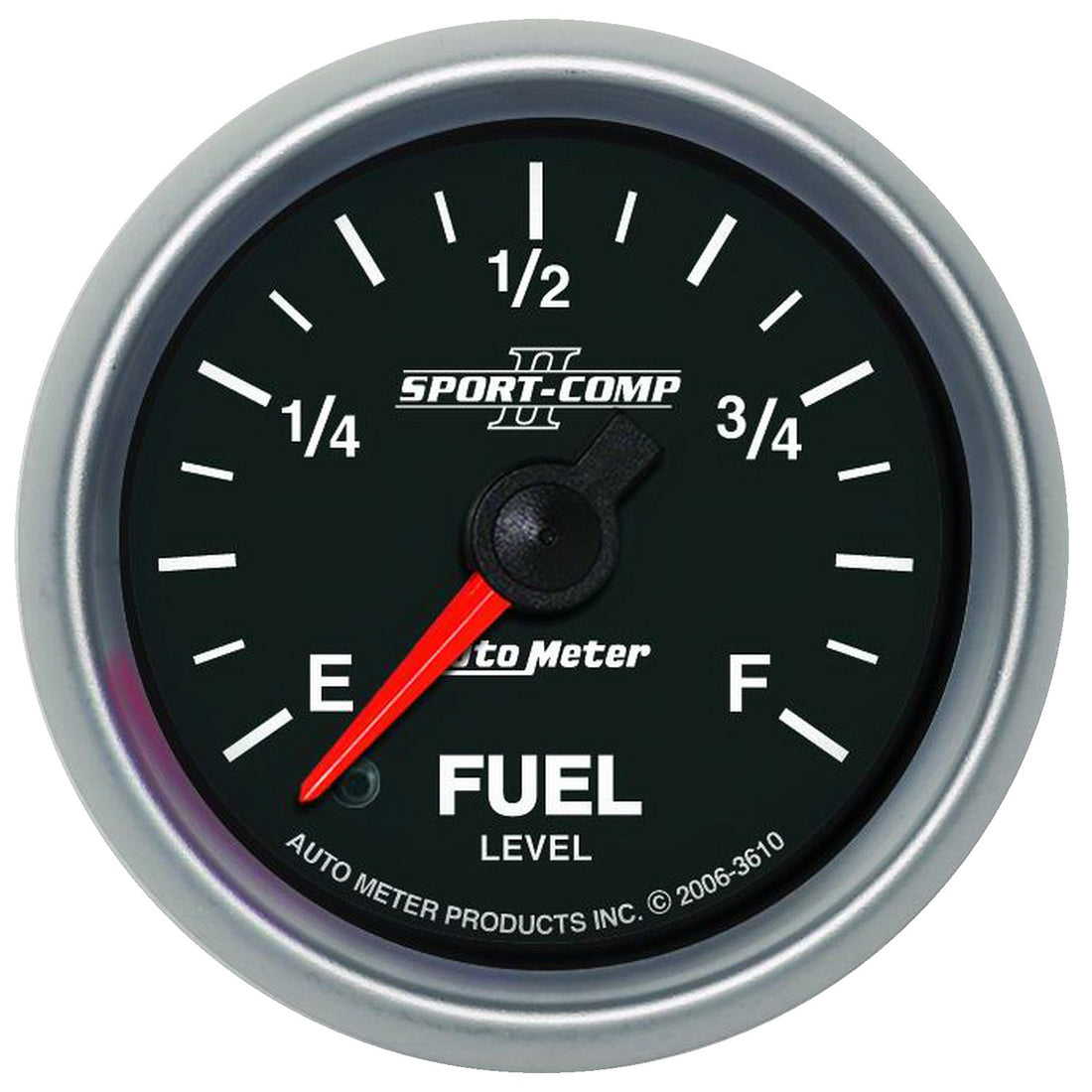 AutoMeter 3610 - GAUGE, FUEL LEVEL, 2 1/16", 0-280O PROGRAMMABLE, SPORT-COMP II