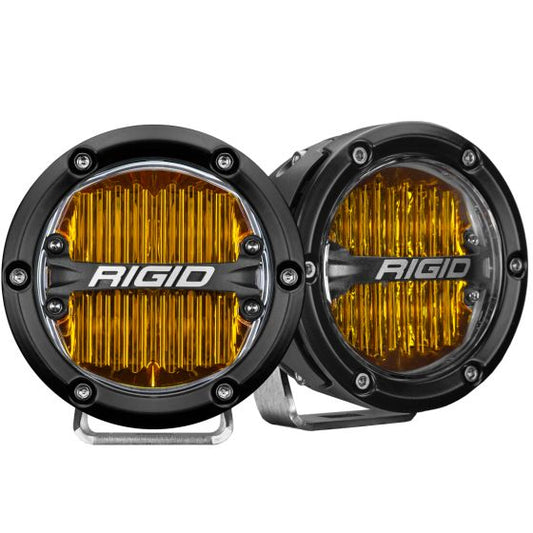 RIGID 360-Series PRO SAE Fog Yellow Pair