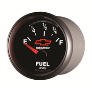 AutoMeter 3613-00406 - GAUGE, FUEL LEVEL, 2 1/16", 0OE TO 90OF, ELEC, CHEVY RED BOWTIE, BLACK 5