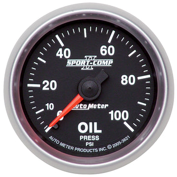 AutoMeter 3621 - Engine Oil Pressure Gauge