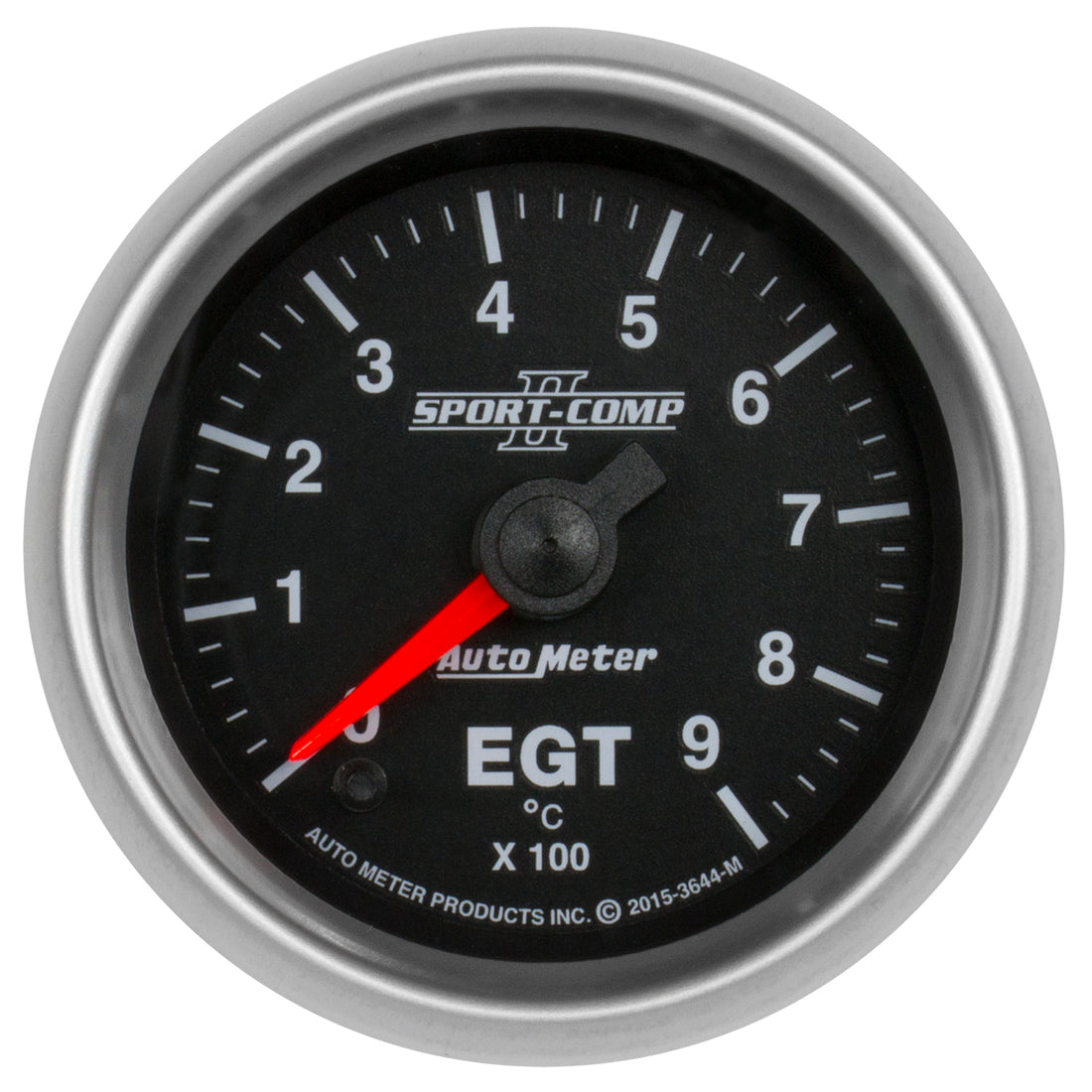 AutoMeter 3644-M - GAUGE, PYROMETER (EGT), 2 1/16", 900?C, DIGITAL STEPPER MOTOR, SPORT-COMP II 3