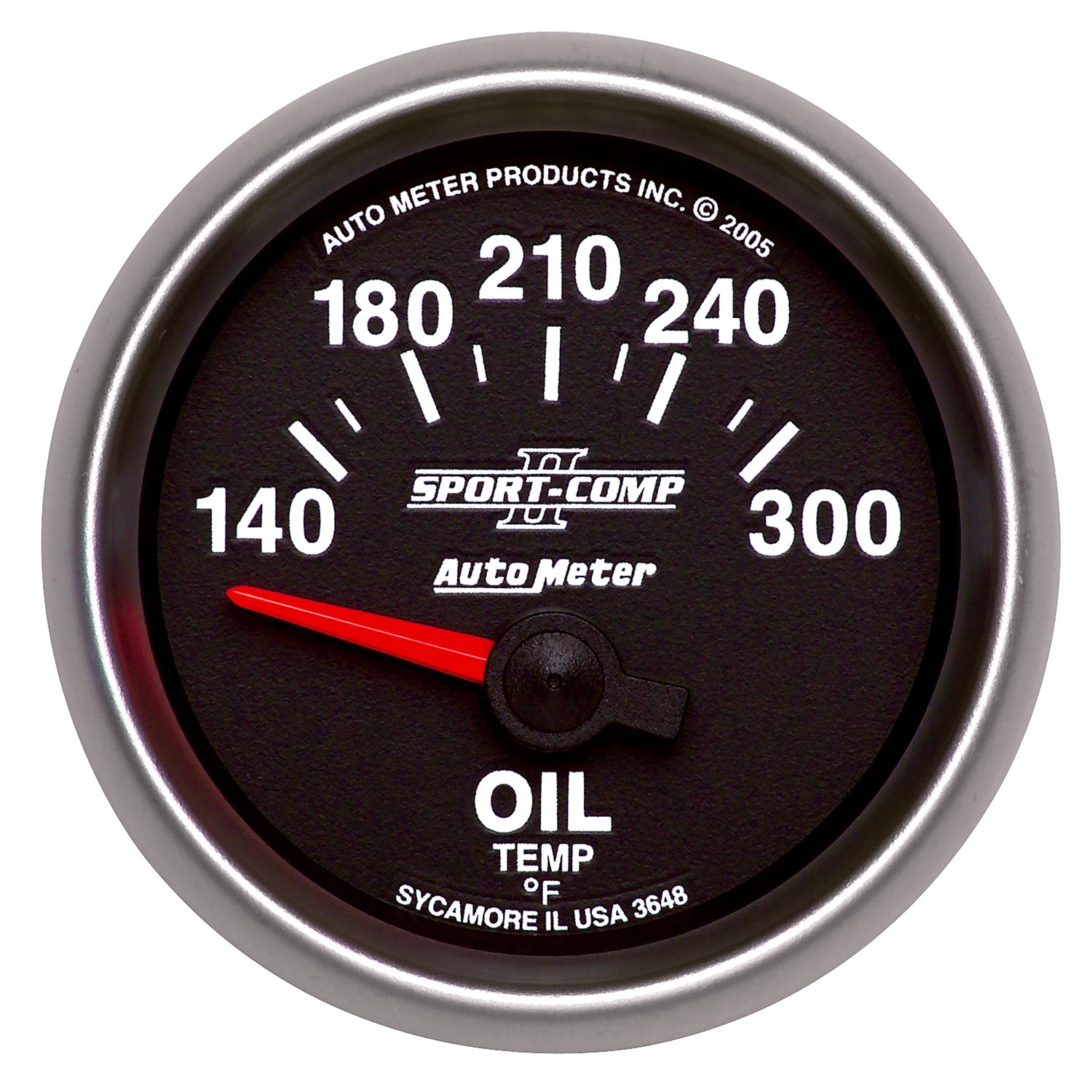 AutoMeter Body AutoMeter 3648 Engine Oil Temperature Gauge