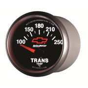 AutoMeter 3649-00406 - GAUGE, TRANSMISSION TEMP, 2 1/16", 100-250?F, ELECTRIC, CHEVY RED BOWTIE, BLACK 5