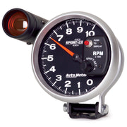 AutoMeter 3699 - GAUGE, TACHOMETER, 5", 10K RPM, PEDESTAL W/ EXT. SHIFT-LITE, SPORT-COMP II 4