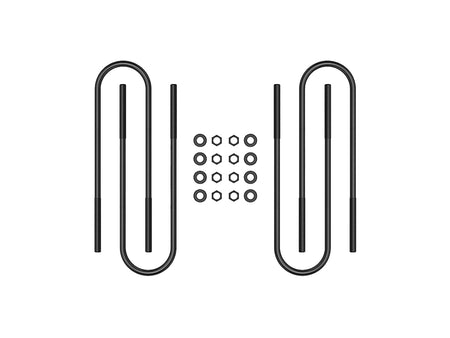 ICON Vehicle Dynamics 37001 - 00-04 FSD FRONT SEMI ROUND U-BOLT KIT 1