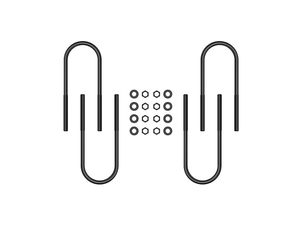 ICON Vehicle Dynamics 37004 - 99-10 FSD REAR 12" U-BOLT KIT 1