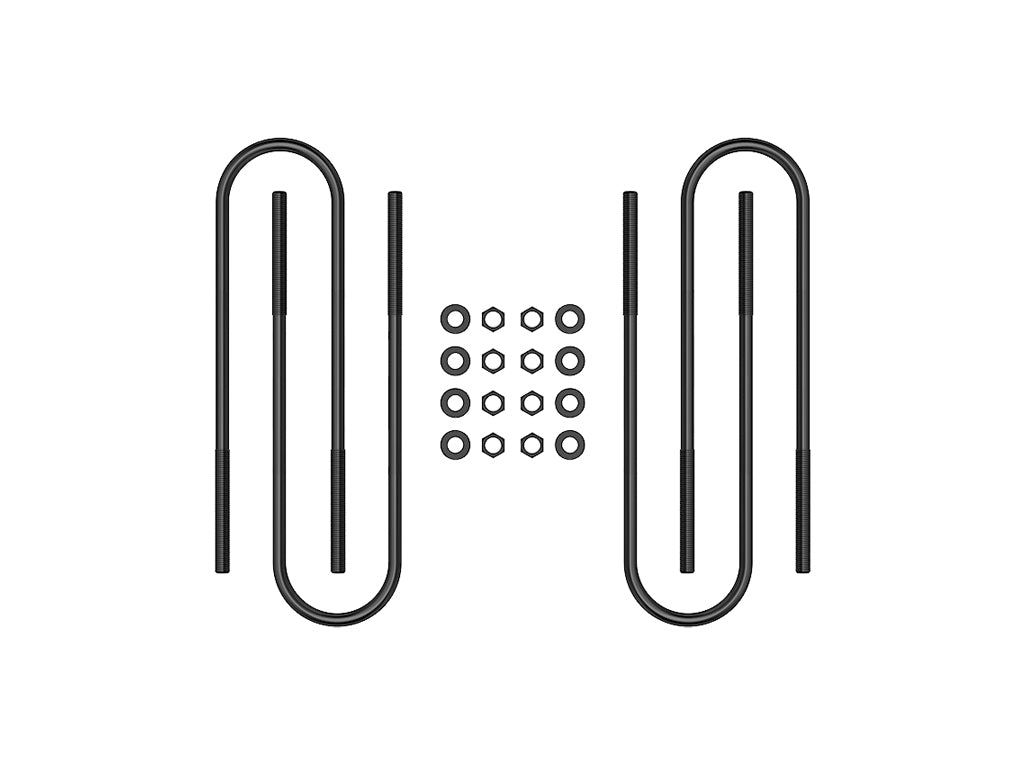 ICON Vehicle Dynamics 37023 - 99-10 FSD DUALLY/03-12 RAM HD 15" U-BOLT KIT 1
