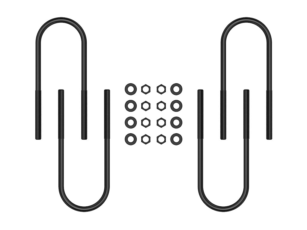 ICON Vehicle Dynamics 37024 - 99-10 FSD DUALLY REAR 12" U-BOLT KIT 1