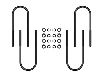 ICON Vehicle Dynamics 37024 - 99-10 FSD DUALLY REAR 12" U-BOLT KIT 1