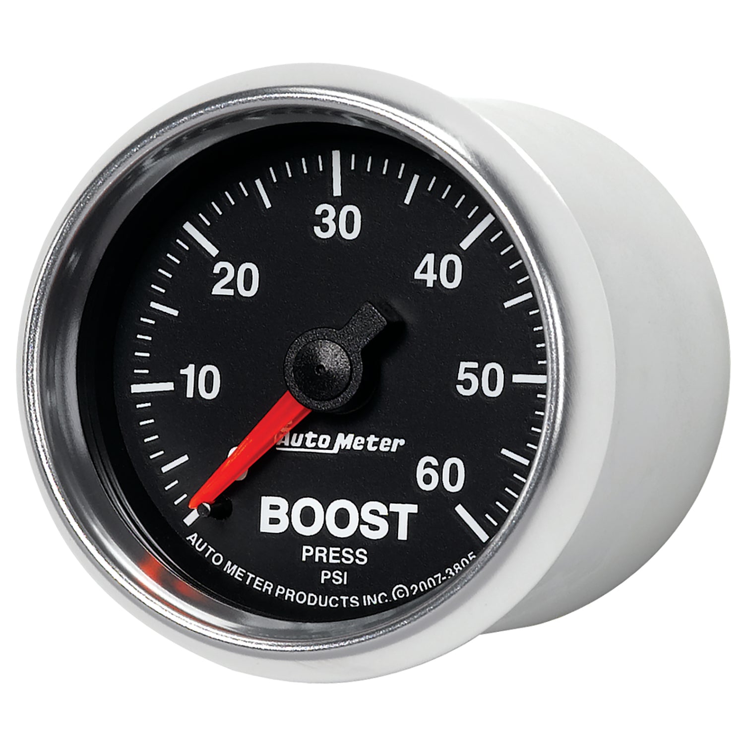 AutoMeter 3805 - GAUGE, BOOST, 2 1/16", 60PSI, MECHANICAL, GS 4
