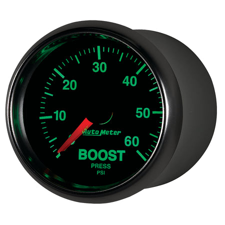 AutoMeter 3805 - GAUGE, BOOST, 2 1/16", 60PSI, MECHANICAL, GS 5