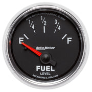AutoMeter 3816 - GAUGE, FUEL LEVEL, 2 1/16", 240OE TO 33OF, ELEC, GS 3