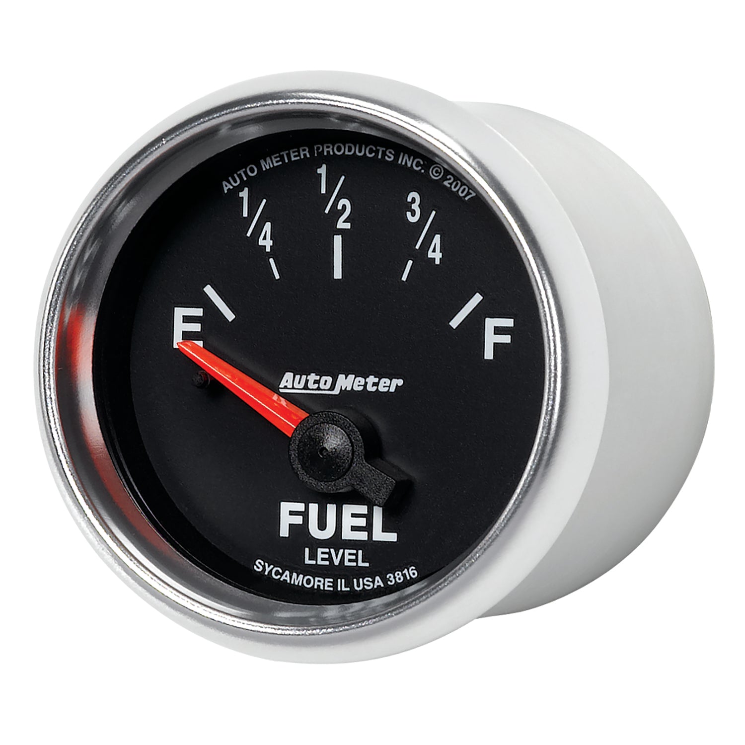 AutoMeter 3816 - GAUGE, FUEL LEVEL, 2 1/16", 240OE TO 33OF, ELEC, GS 4