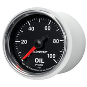 AutoMeter 3821 - GAUGE, OIL PRESSURE, 2 1/16", 100PSI, MECHANICAL, GS 4