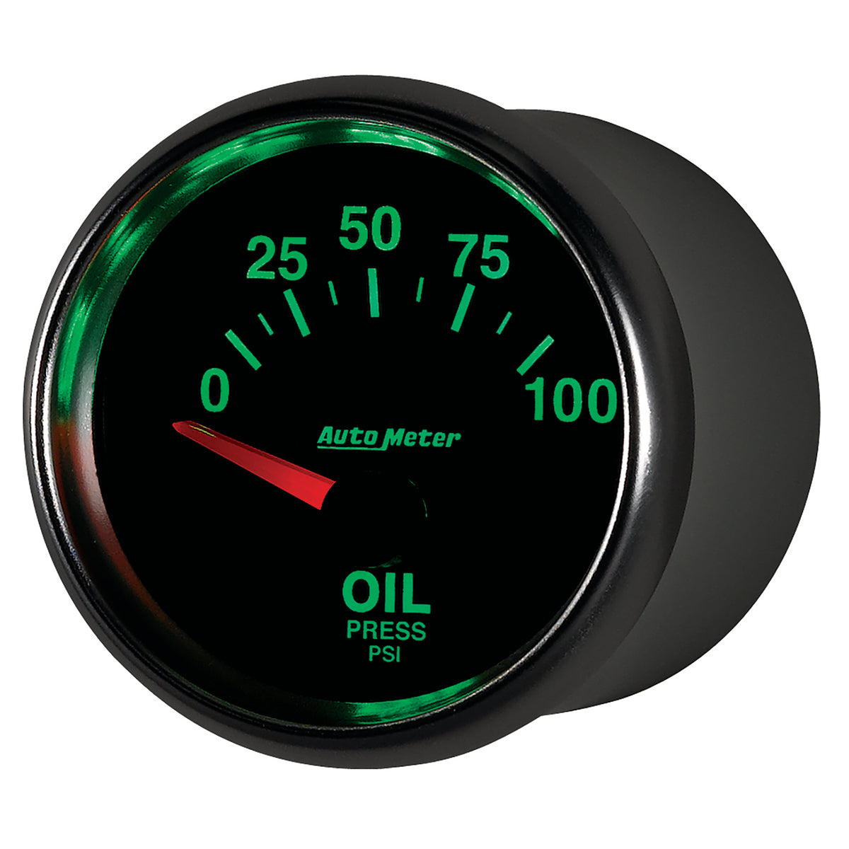 AutoMeter 3827 - GAUGE, OIL PRESSURE, 2 1/16", 100PSI, ELECTRIC, GS 4