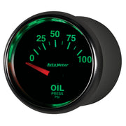AutoMeter 3827 - GAUGE, OIL PRESSURE, 2 1/16", 100PSI, ELECTRIC, GS 4
