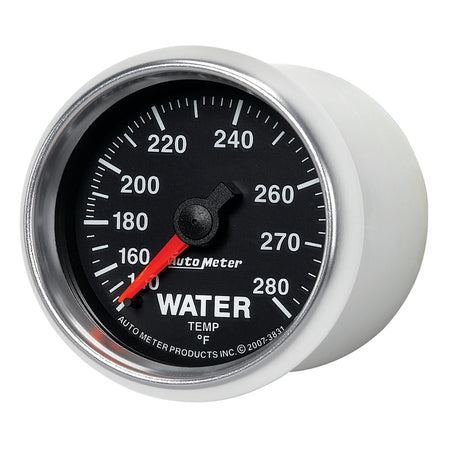 AutoMeter 3831 - GAUGE, WATER TEMP, 2 1/16", 140-280?F, MECHANICAL, GS 4