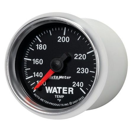 AutoMeter 3832 - GAUGE, WATER TEMP, 2 1/16", 120-240?F, MECHANICAL, GS 4