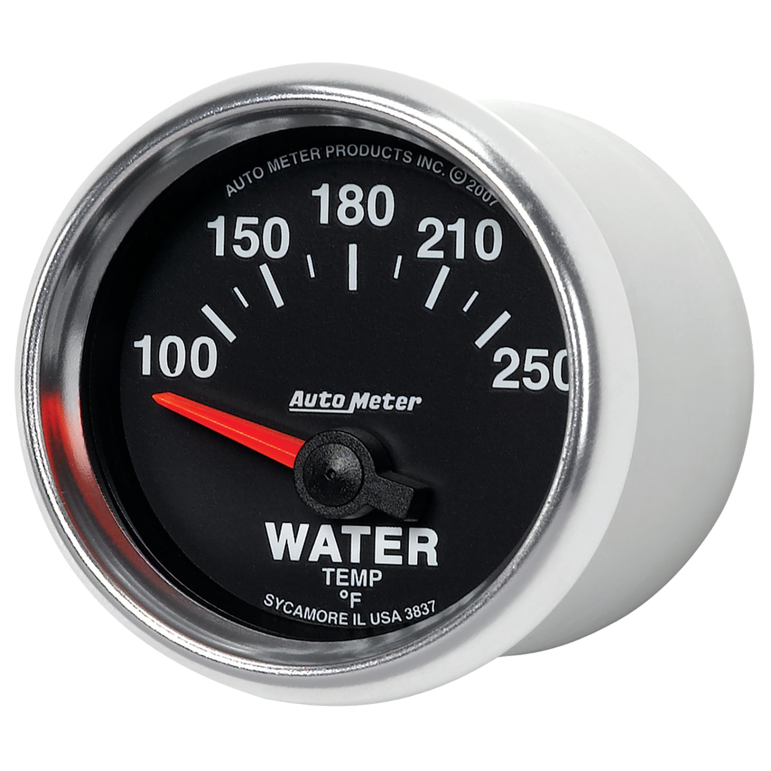 AutoMeter 3837 - GAUGE, WATER TEMP, 2 1/16", 100-250?F, ELECTRIC, GS 4