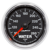 AutoMeter 3855 - GAUGE, WATER TEMP, 2 1/16", 100-260?F, DIGITAL STEPPER MOTOR, GS 3