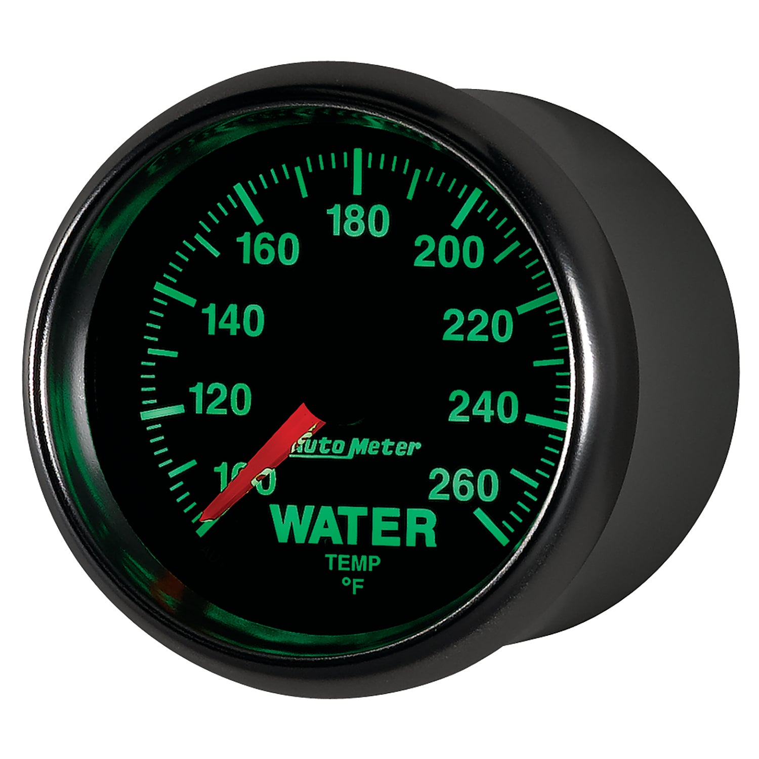 AutoMeter 3855 - GAUGE, WATER TEMP, 2 1/16", 100-260?F, DIGITAL STEPPER MOTOR, GS 5