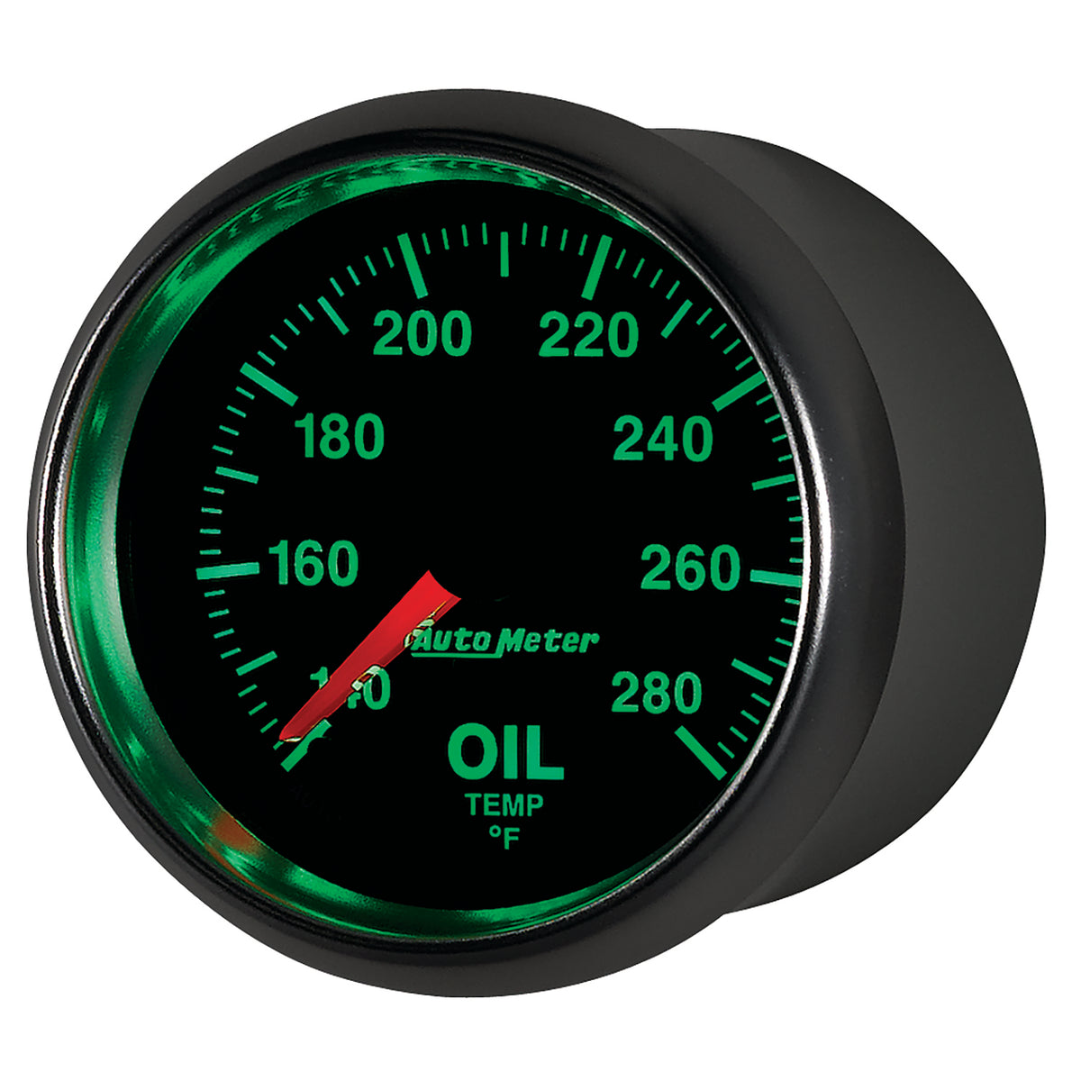 AutoMeter 3856 - GAUGE, OIL TEMP, 2 1/16", 140-280?F, DIGITAL STEPPER MOTOR, GS 5