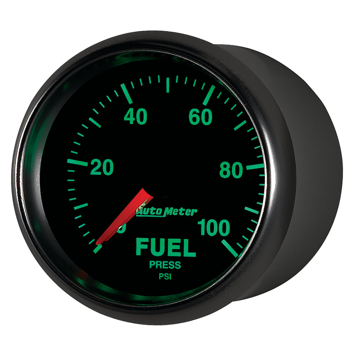 AutoMeter 3863 - GAUGE, FUEL PRESSURE, 2 1/16", 100PSI, DIGITAL STEPPER MOTOR, GS 5