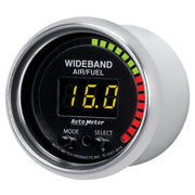 AutoMeter 3878 - GAUGE, AIR/FUEL RATIO-PRO, 2 1/16", 10:1-20:1, DIGITAL W/ PEAK & WARN, GS 4