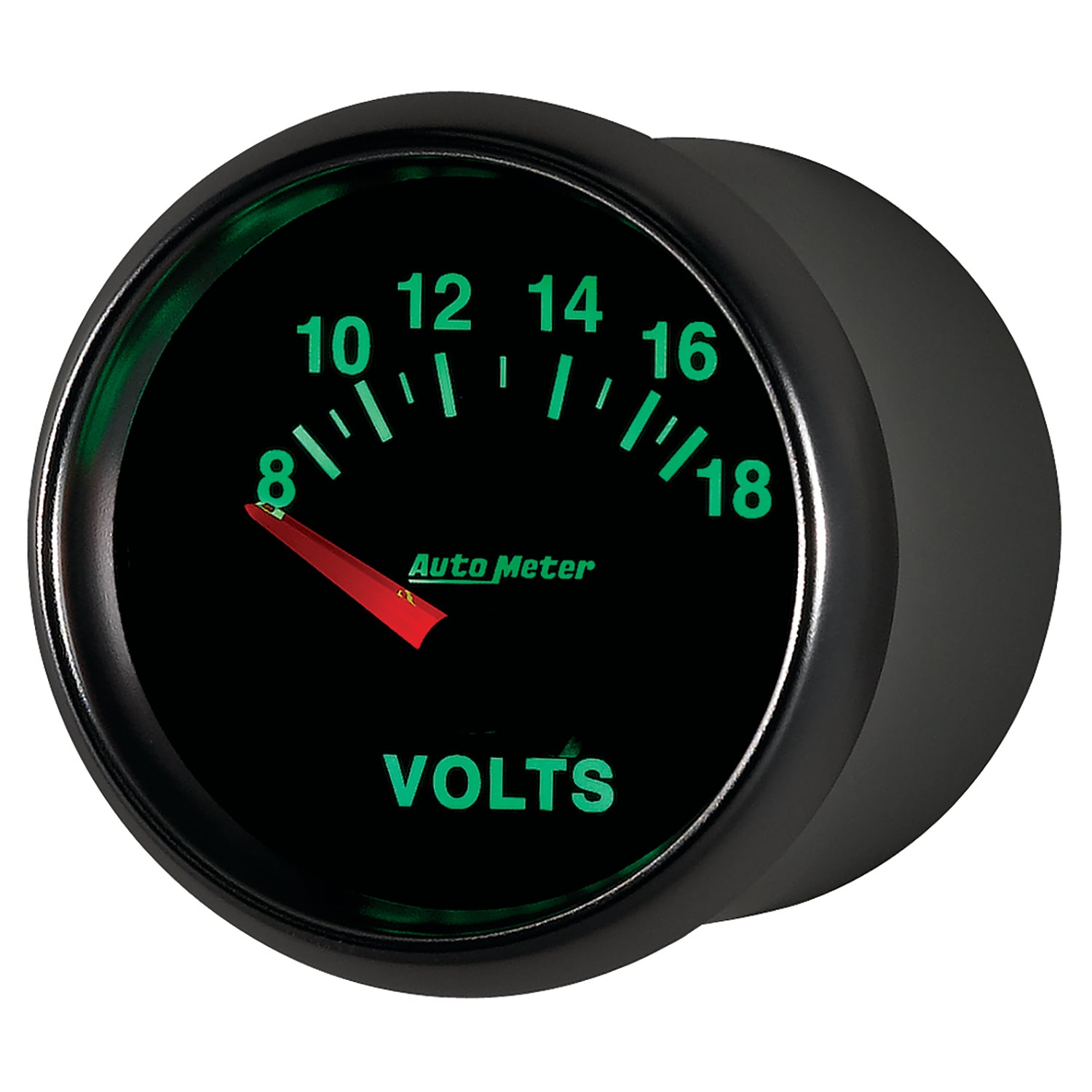 AutoMeter 3892 - GAUGE, VOLTMETER, 2 1/16", 18V, ELECTRIC, GS 5