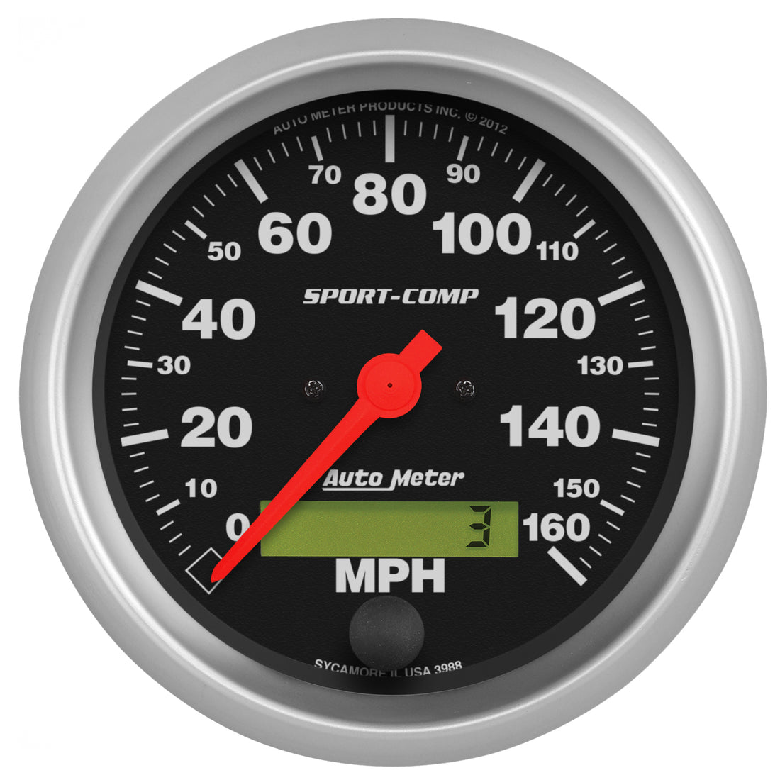 AutoMeter 7035-SC - DIRECT FIT DASH KIT, MUSTANG 65-66, MPH/FUEL/OILP/WTMP/BAT, SC 5
