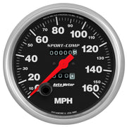 AutoMeter 3995 - GAUGE, SPEEDOMETER, 5", 160MPH, MECHANICAL, SPORT-COMP 3