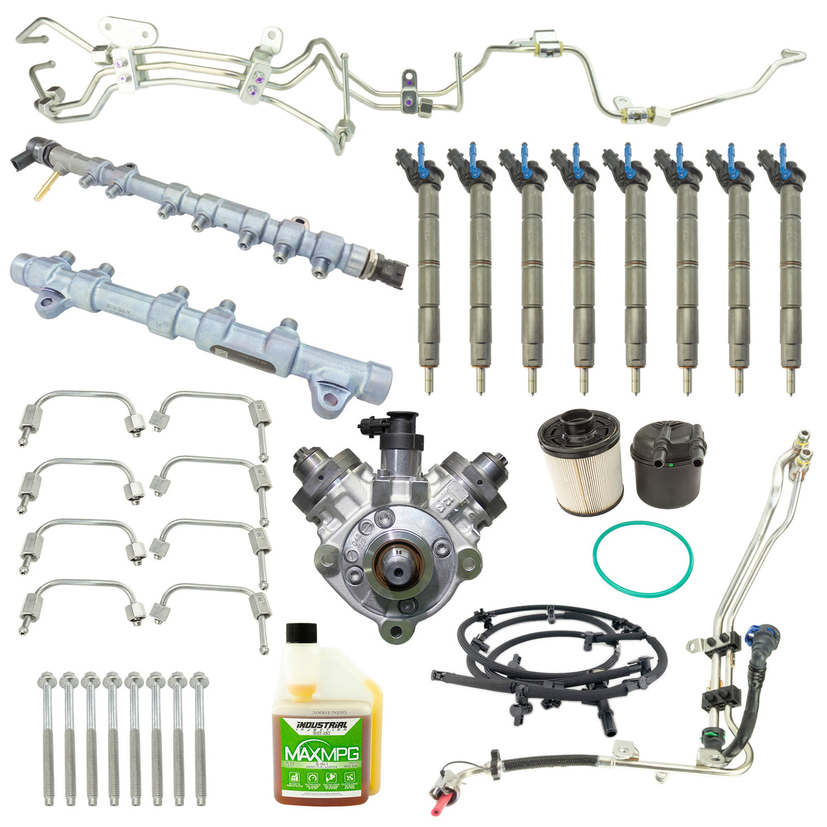 Industrial Injection 3GE102 - 2014-16 6.7L Ford PowerStroke Disaster Kit 1