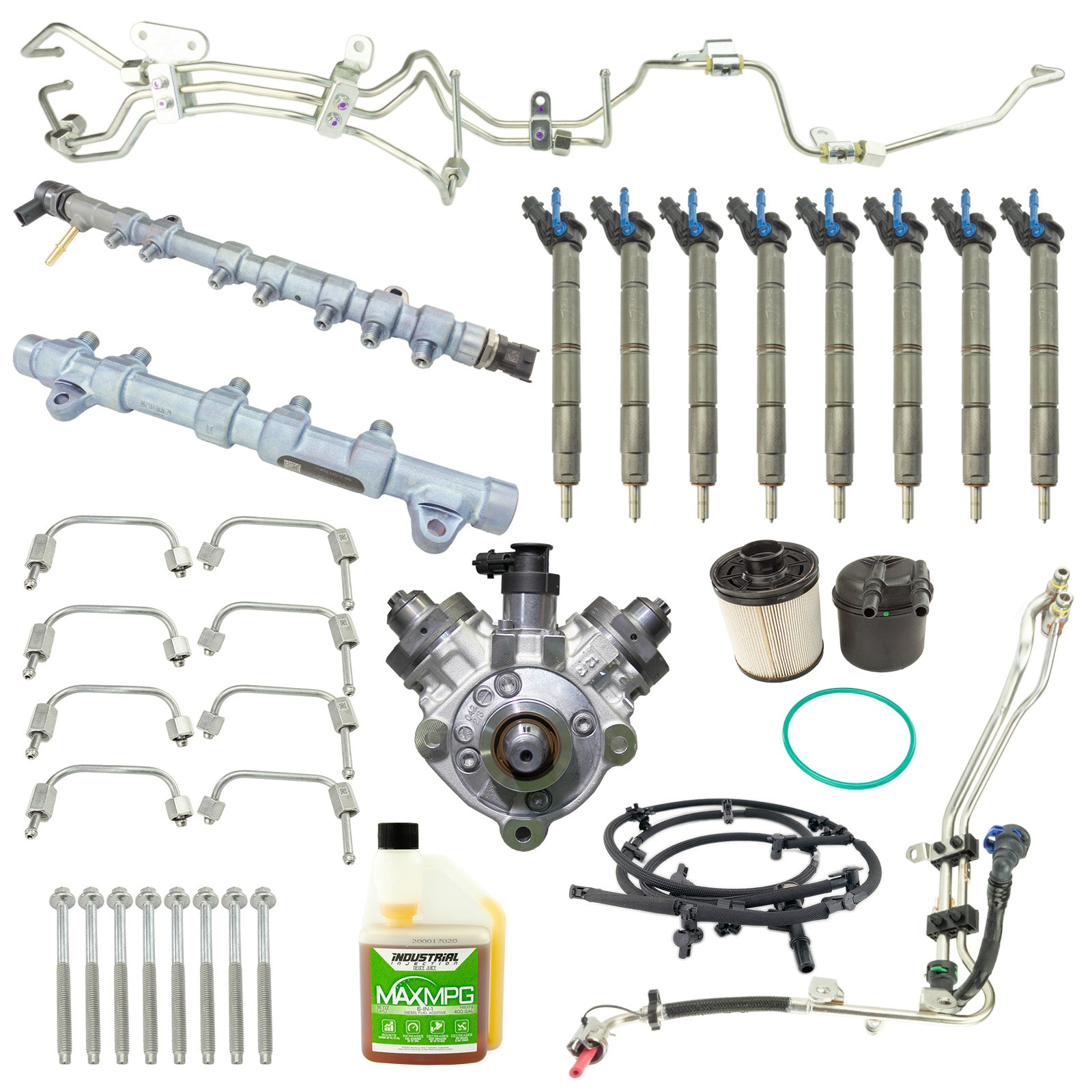 Industrial Injection 3GE102 - 2014-16 6.7L Ford PowerStroke Disaster Kit 1