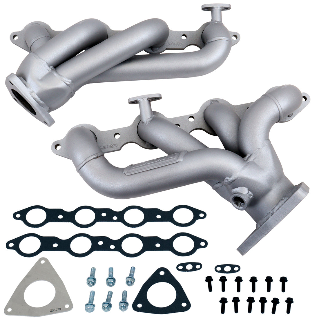 BBK Performance Parts 4003 - 2001-2002 CAMARO FIREBIRD LS1 1-3/4 SHORTY EXHAUST HEADERS (TITANIUM CERAMIC) 1