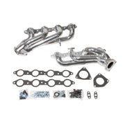 BBK Performance Parts 40050 - 1999-2013 GM TRUCK/SUV 4.8L/5.3L 1-3/4 SHORTY HEADERS (POLISHED SILVER CERAMIC) 1