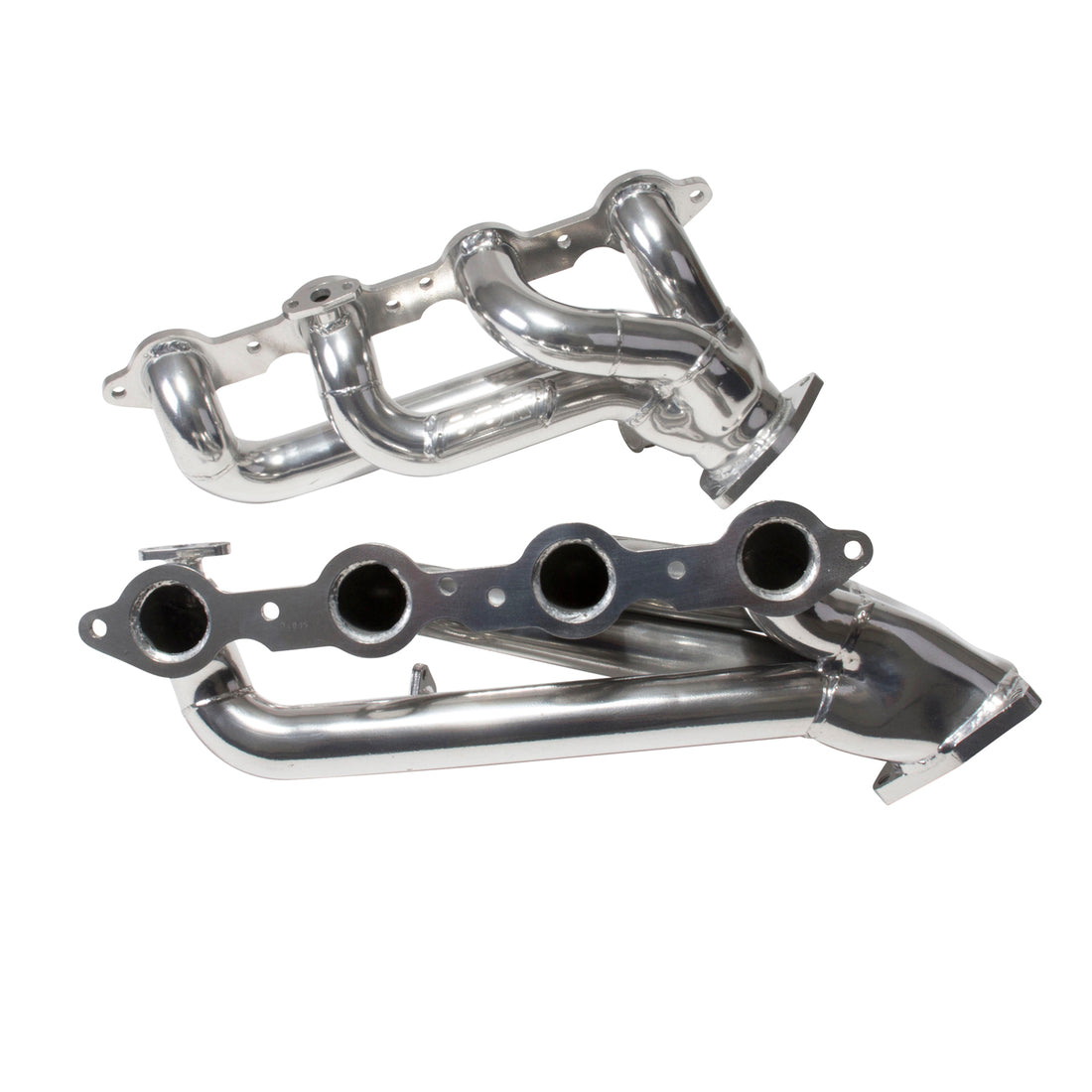 BBK Performance Parts 40050 - 1999-2013 GM TRUCK/SUV 4.8L/5.3L 1-3/4 SHORTY HEADERS (POLISHED SILVER CERAMIC) 3
